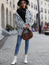 Fleece Casual Plush Women's Long Sleeve Loose Jacket - ROUTINE FASHION